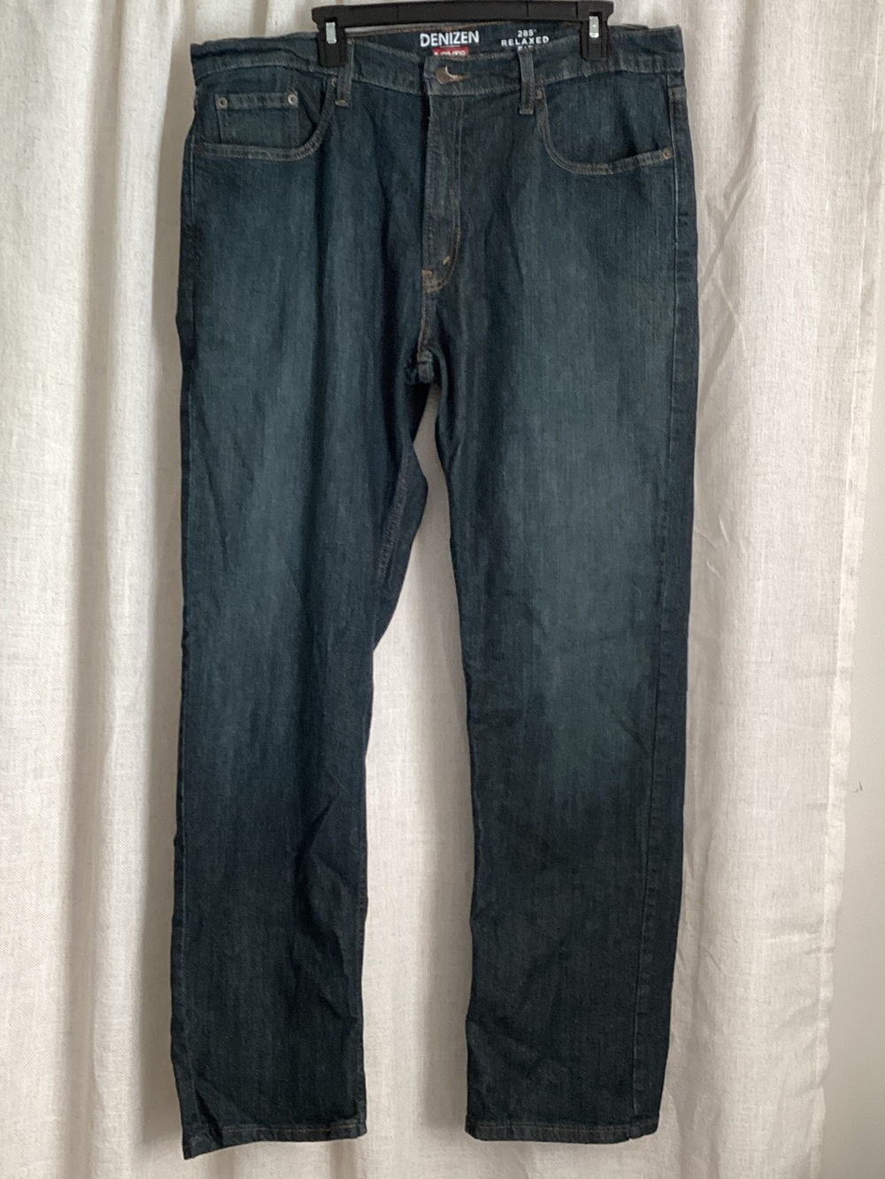 Denizen from Levi's Men's Dark Indigo Relaxed Jeans 38x34